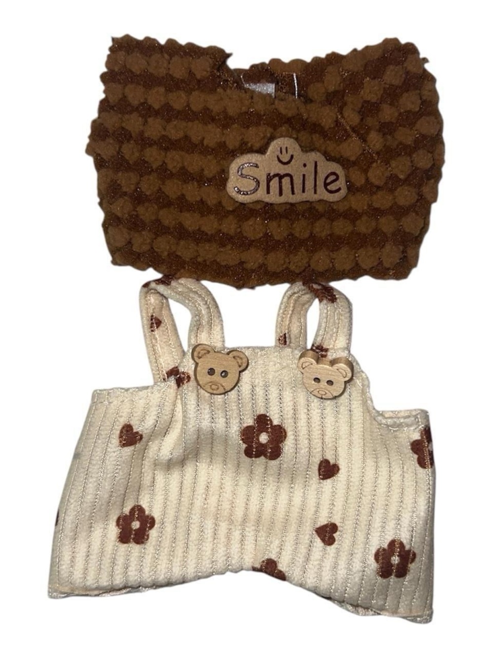 Labubu Floral Corduroy Set